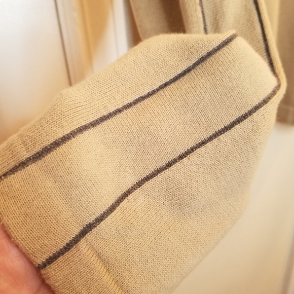 Geoffrey Beene Men Size Medium Tan Sweater - Picture 4 of 5